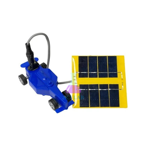 Solar-Powered Toy Car Model